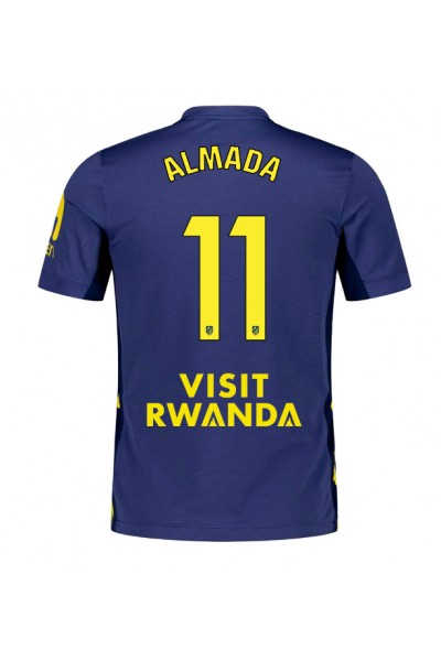 Atletico Madrid Thiago Almada #11 Jalkapallovaatteet Vieraspaita 2025-26 Lyhythihainen Atletico Madrid Thiago Almada #11 Jalkapallovaatteet Vieraspaita 2025-26 Lyhythihainen